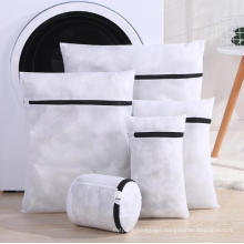 Eco-Friendly Home Big Lingerie Cloth Mesh Nylon Drawstring Washable Laundry Bag in Bulk